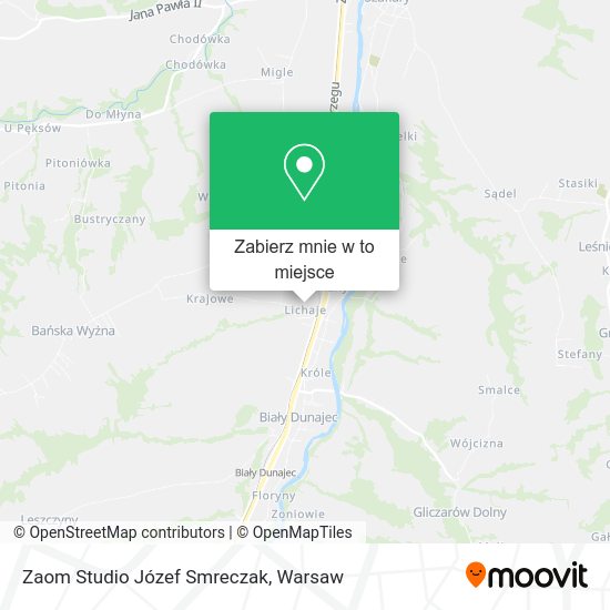 Mapa Zaom Studio Józef Smreczak