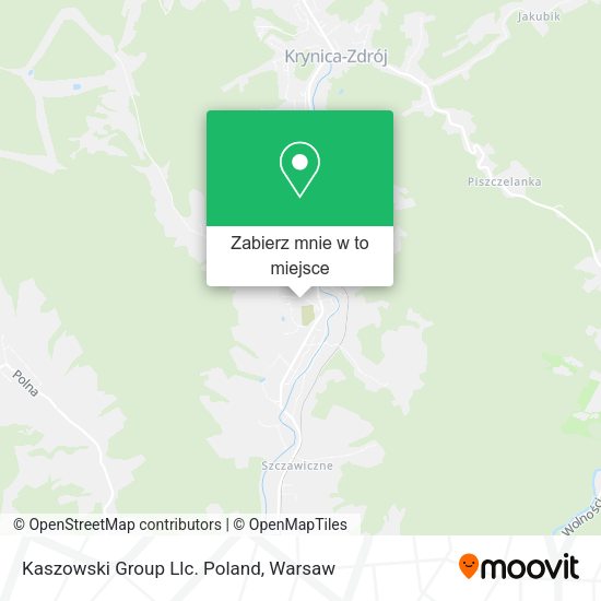 Mapa Kaszowski Group Llc. Poland