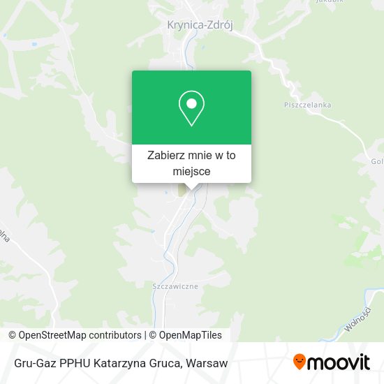 Mapa Gru-Gaz PPHU Katarzyna Gruca