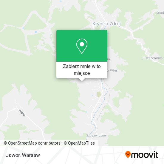 Mapa Jawor