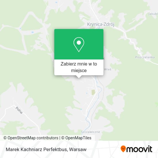 Mapa Marek Kachniarz Perfektbus