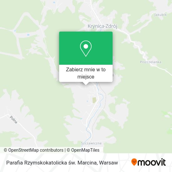 Mapa Parafia Rzymskokatolicka św. Marcina