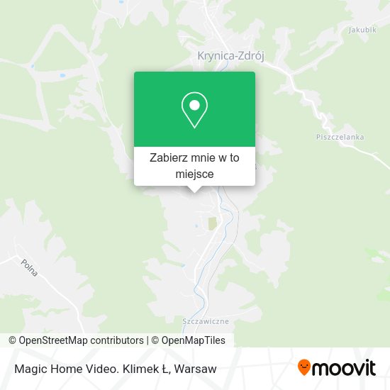 Mapa Magic Home Video. Klimek Ł