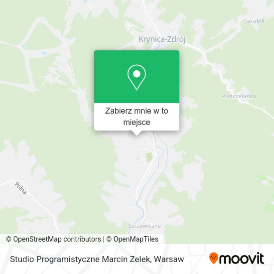 Mapa Studio Programistyczne Marcin Zelek