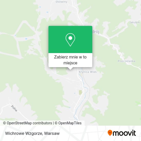 Mapa Wichrowe Wzgorze