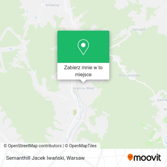 Mapa Semanthill Jacek Iwański