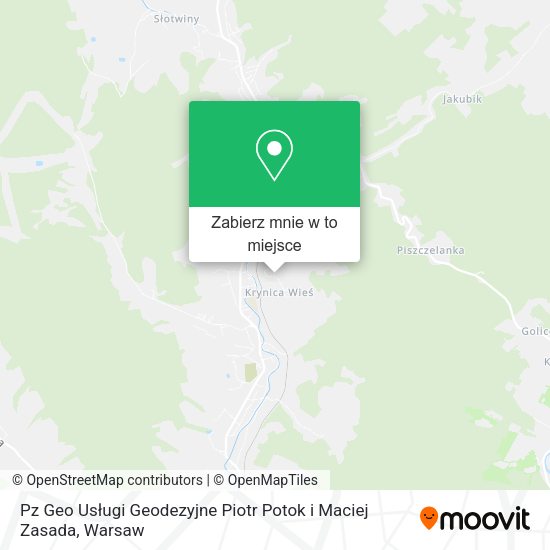 Mapa Pz Geo Usługi Geodezyjne Piotr Potok i Maciej Zasada