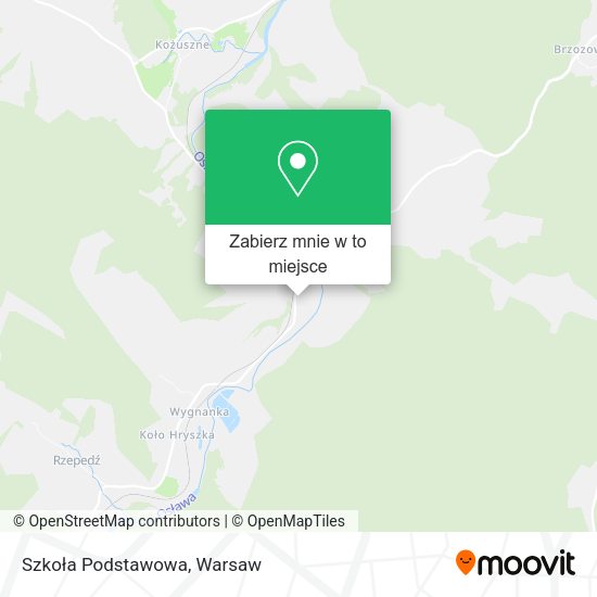 Mapa Szkoła Podstawowa