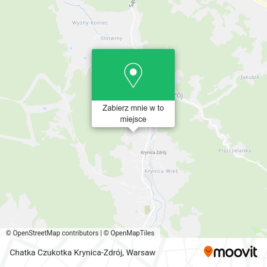 Mapa Chatka Czukotka Krynica-Zdrój