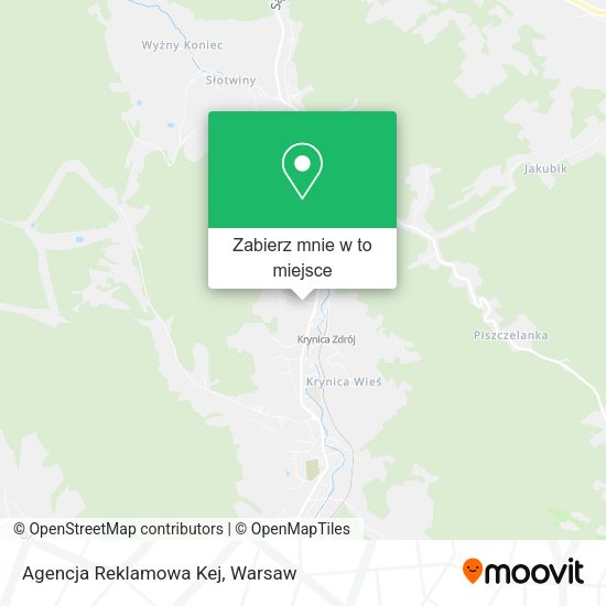 Mapa Agencja Reklamowa Kej