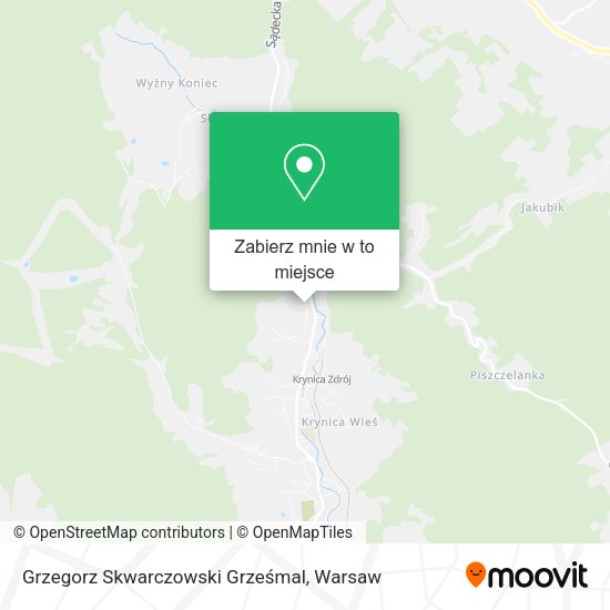 Mapa Grzegorz Skwarczowski Grześmal