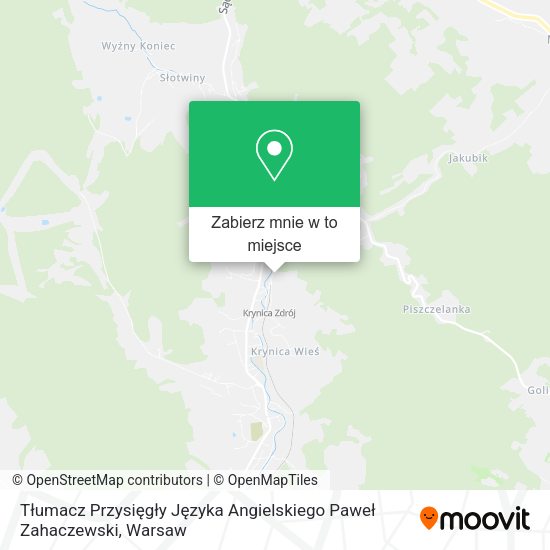 Mapa Tłumacz Przysięgły Języka Angielskiego Paweł Zahaczewski