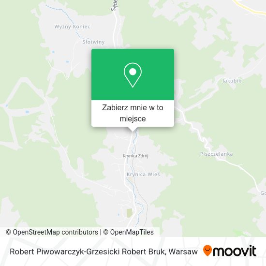 Mapa Robert Piwowarczyk-Grzesicki Robert Bruk