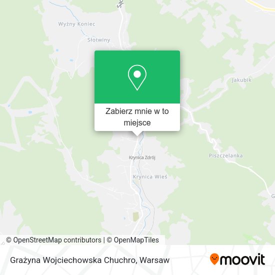 Mapa Grażyna Wojciechowska Chuchro