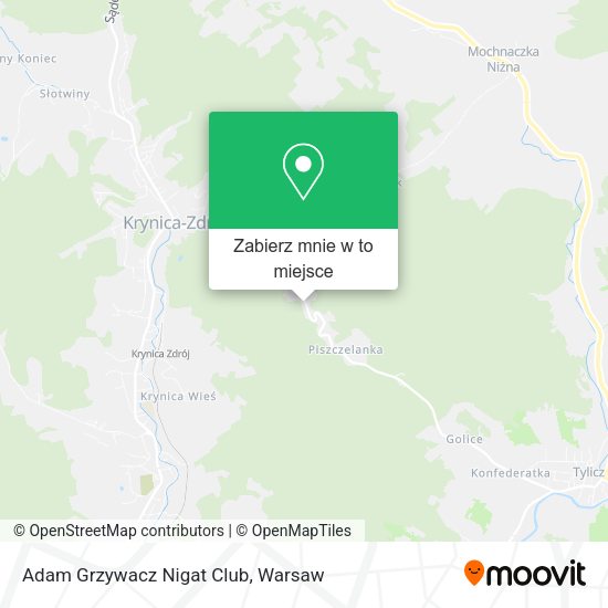 Mapa Adam Grzywacz Nigat Club