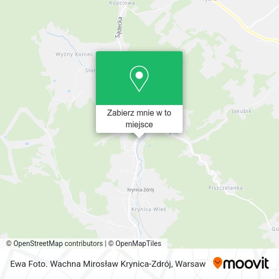 Mapa Ewa Foto. Wachna Mirosław Krynica-Zdrój