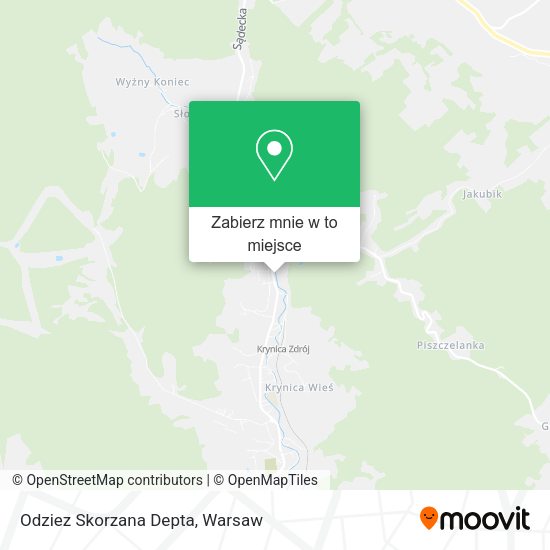 Mapa Odziez Skorzana Depta