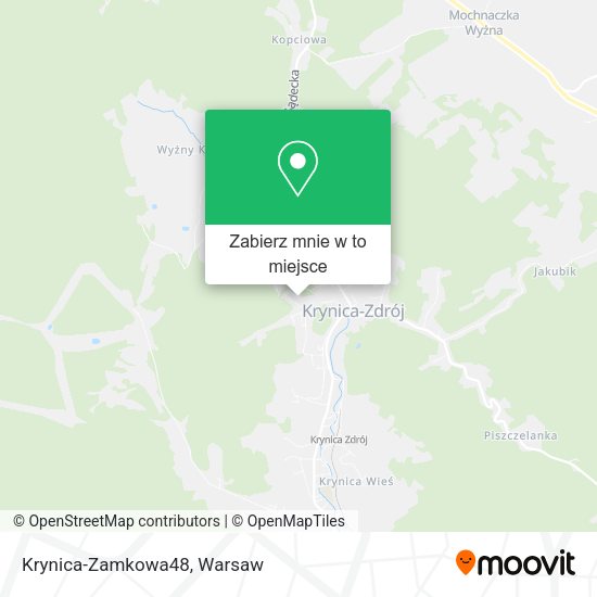 Mapa Krynica-Zamkowa48