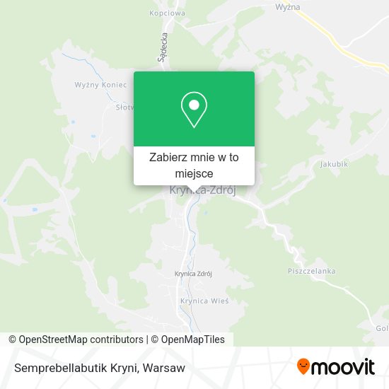 Mapa Semprebellabutik Kryni