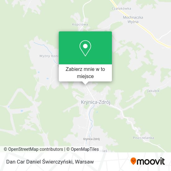 Mapa Dan Car Daniel Świerczyński