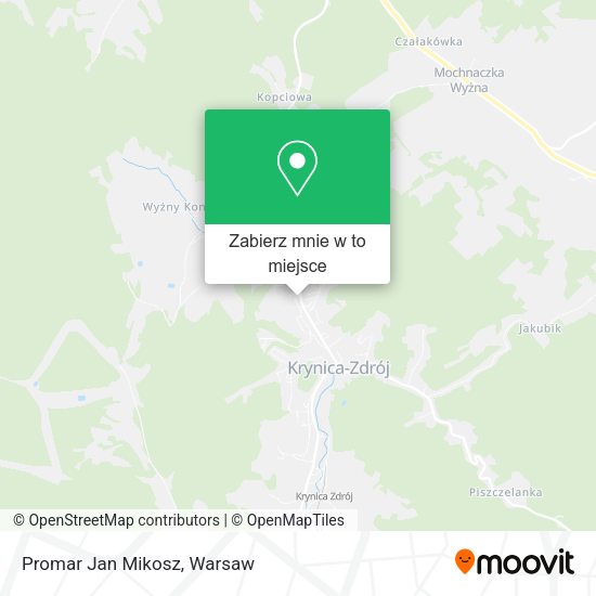 Mapa Promar Jan Mikosz