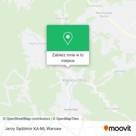 Mapa Jerzy Sędzimir KA-Mi