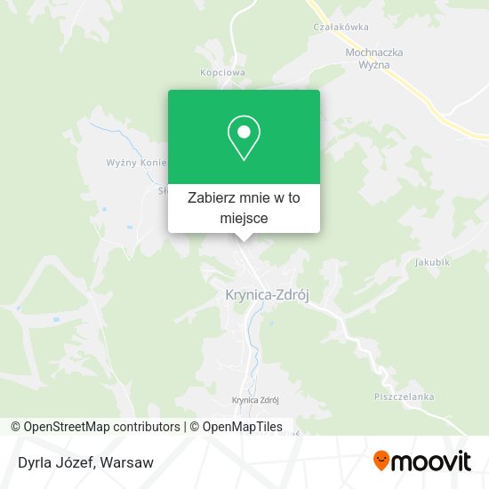 Mapa Dyrla Józef