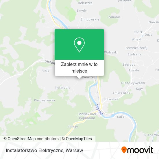 Mapa Instalatorstwo Elektryczne