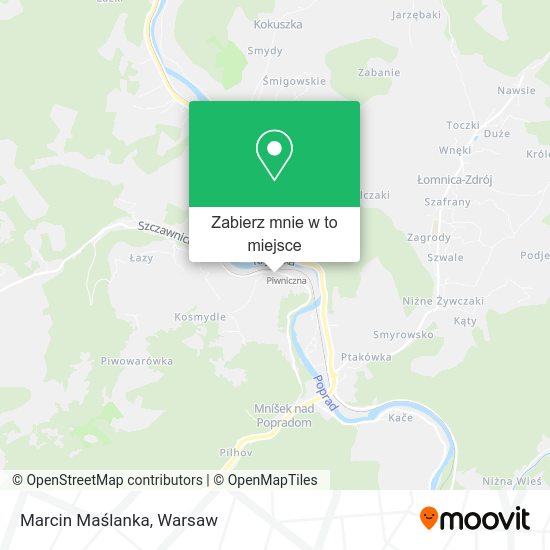 Mapa Marcin Maślanka