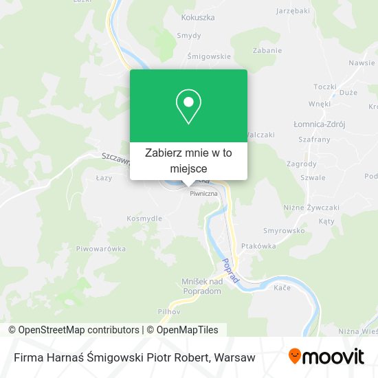 Mapa Firma Harnaś Śmigowski Piotr Robert