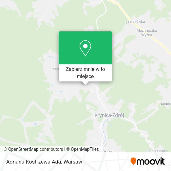 Mapa Adriana Kostrzewa Ada