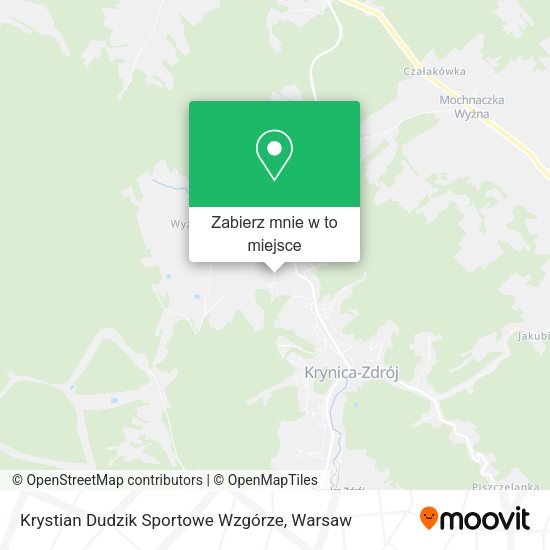 Mapa Krystian Dudzik Sportowe Wzgórze