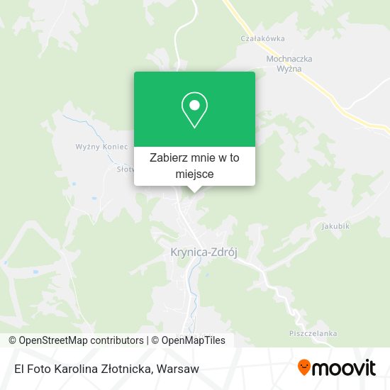 Mapa El Foto Karolina Złotnicka