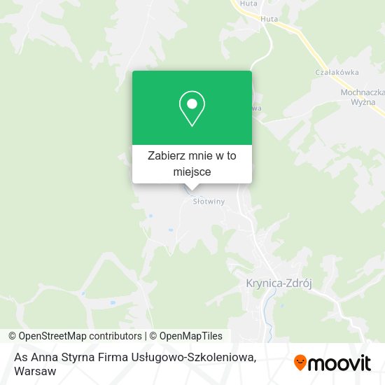 Mapa As Anna Styrna Firma Usługowo-Szkoleniowa