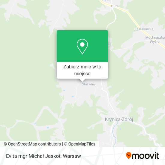 Mapa Evita mgr Michał Jaskot