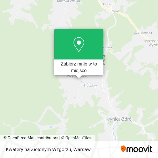 Mapa Kwatery na Zielonym Wzgórzu