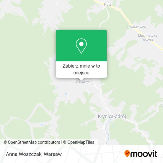 Mapa Anna Woszczak