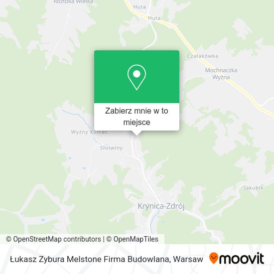 Mapa Łukasz Zybura Melstone Firma Budowlana