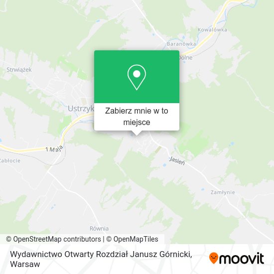 Mapa Wydawnictwo Otwarty Rozdział Janusz Górnicki