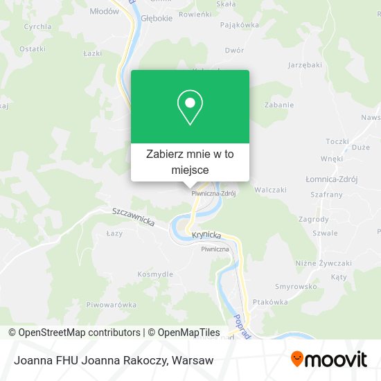 Mapa Joanna FHU Joanna Rakoczy