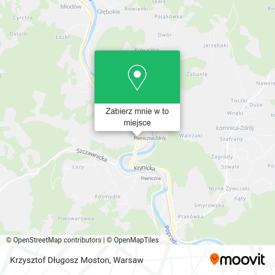 Mapa Krzysztof Długosz Moston