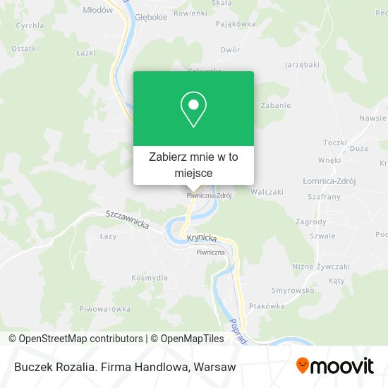 Mapa Buczek Rozalia. Firma Handlowa