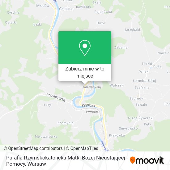 Mapa Parafia Rzymskokatolicka Matki Bożej Nieustającej Pomocy