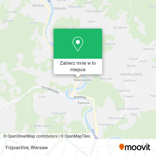 Mapa Fizjoactive