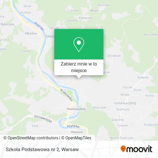 Mapa Szkoła Podstawowa nr 2