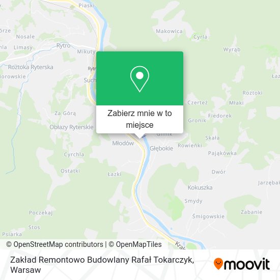 Mapa Zakład Remontowo Budowlany Rafał Tokarczyk