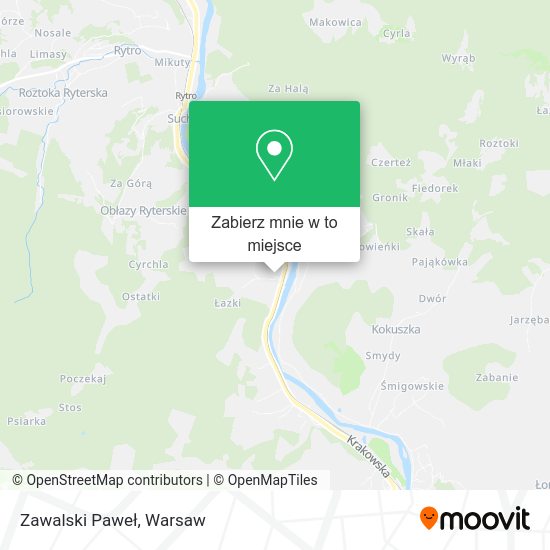 Mapa Zawalski Paweł