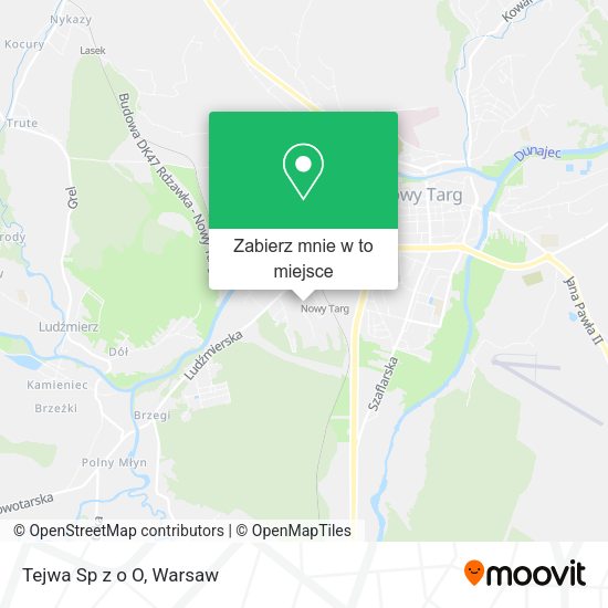 Mapa Tejwa Sp z o O