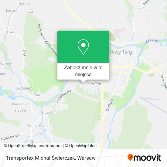 Mapa Transportex Michał Świerczek