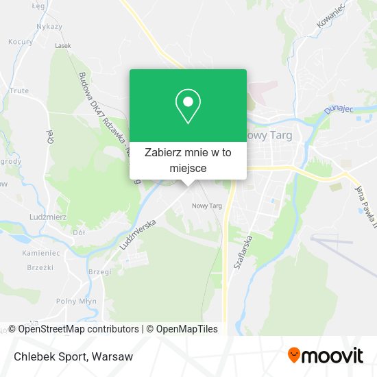 Mapa Chlebek Sport